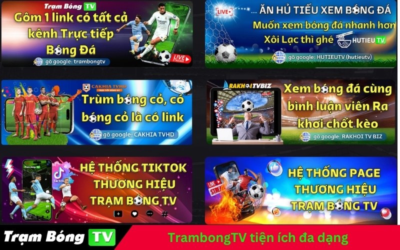 xem truc tiep bong da TrambongTV